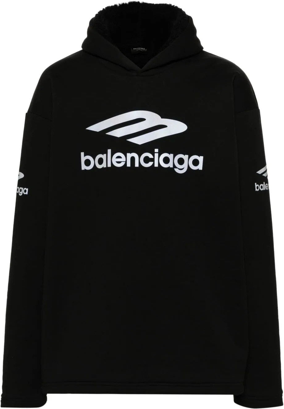 Balenciaga hoodie black hotsell