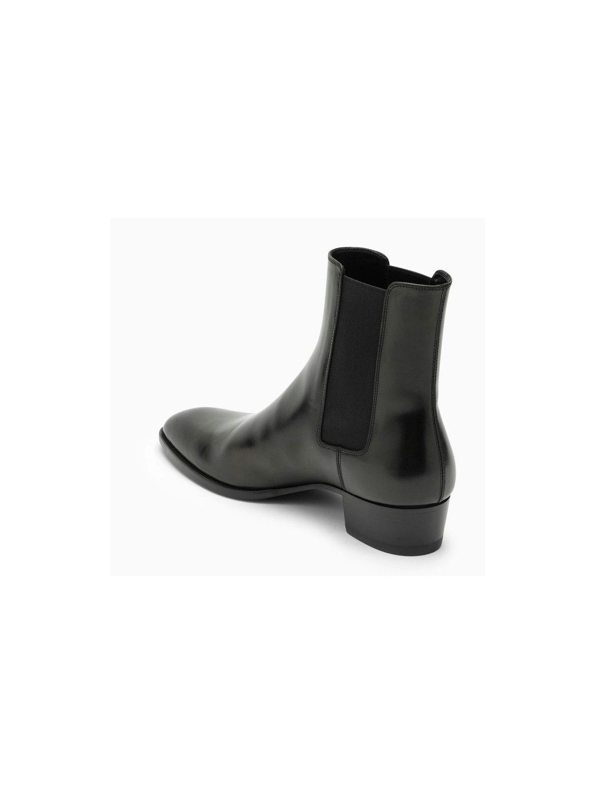 2022 SAINT LAURENT  BROWN LEATHER CHELSEA WYATT BOOTS