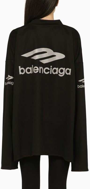 1000 BALENCIAGA  3B SPORTS ICON BLACK T-SHIRT