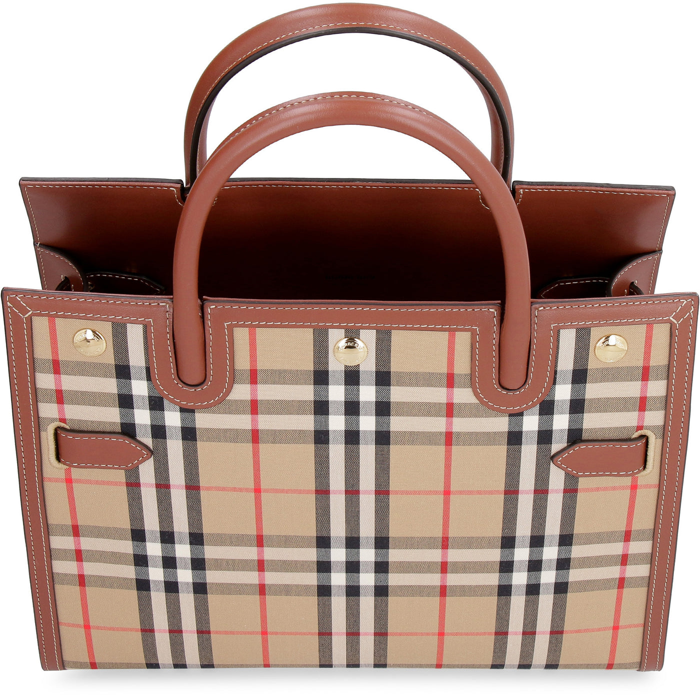 Burberry fabric outlet bag