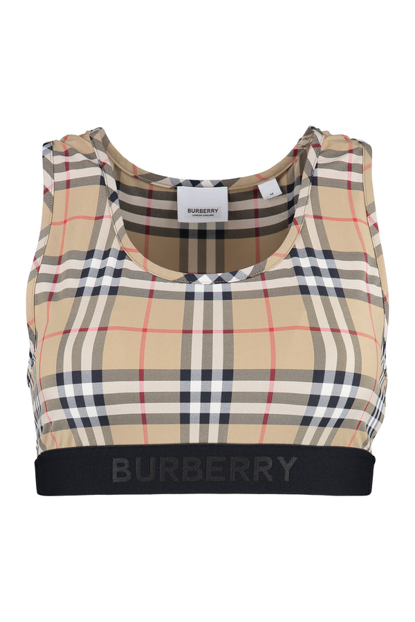 A7028 BURBERRY PRINTED TOP