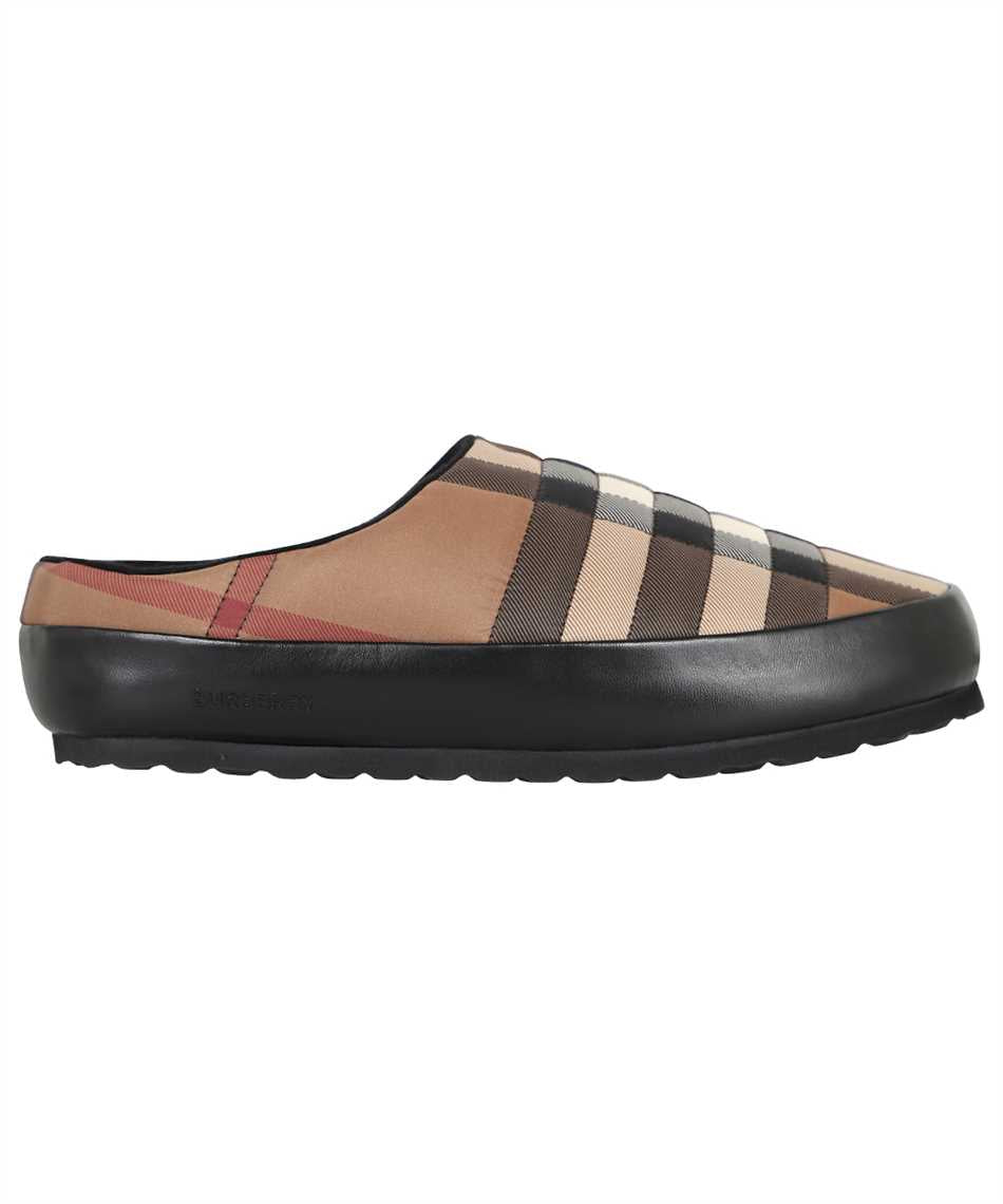 A8894 BURBERRY CHECK FABRIC SLIPPERS