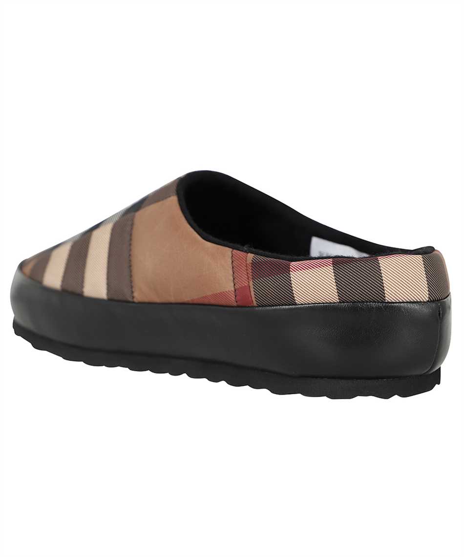 A8894 BURBERRY CHECK FABRIC SLIPPERS