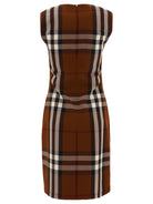 Brown BURBERRY "MACY" DRESS