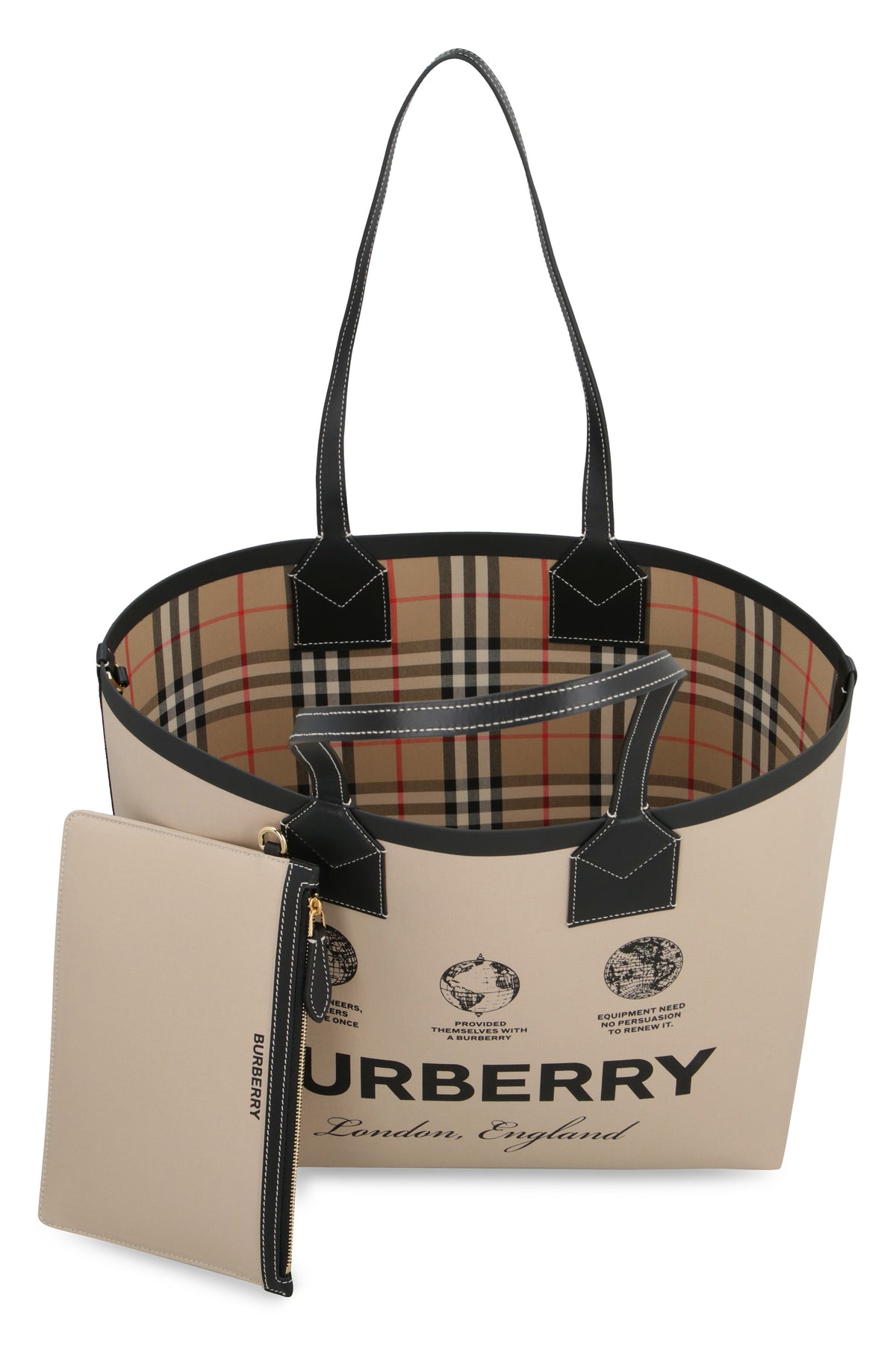 Burberry cloth clearance tote