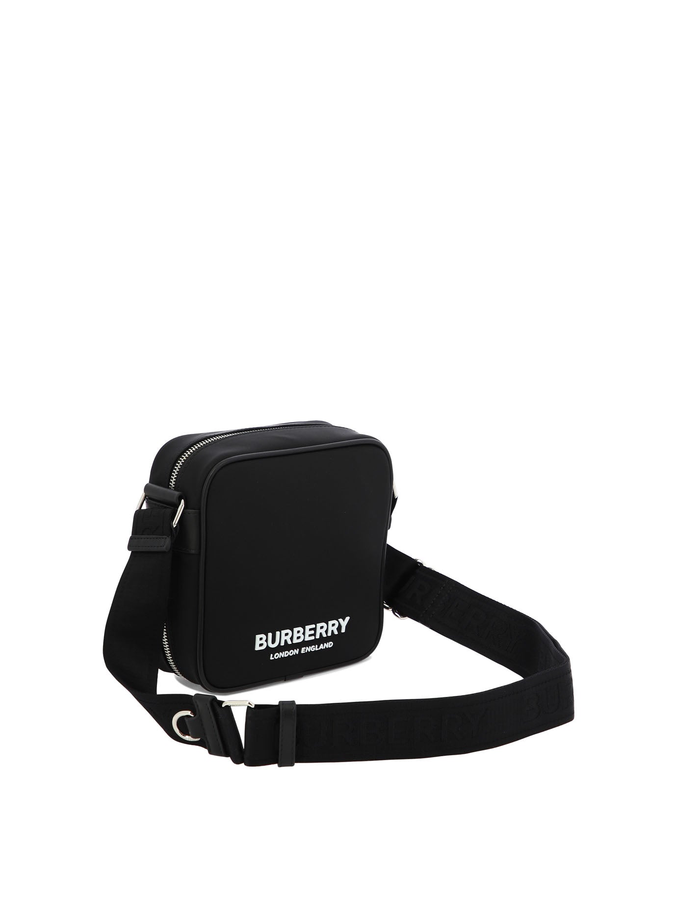 Black BURBERRY "SQUARE PADDY" CROSSBODY BAG