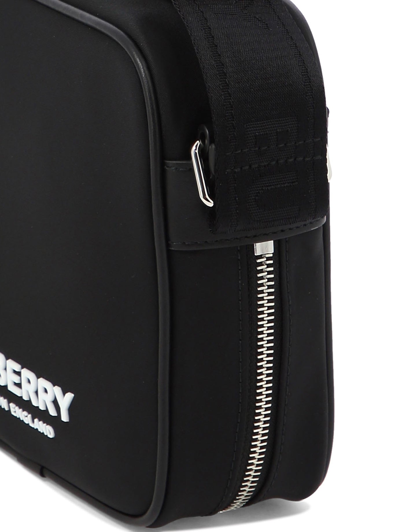 Black BURBERRY "SQUARE PADDY" CROSSBODY BAG