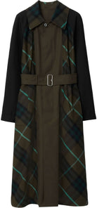 B7483 BURBERRY REVERSIBLE COTTON TRENCHCOAT.