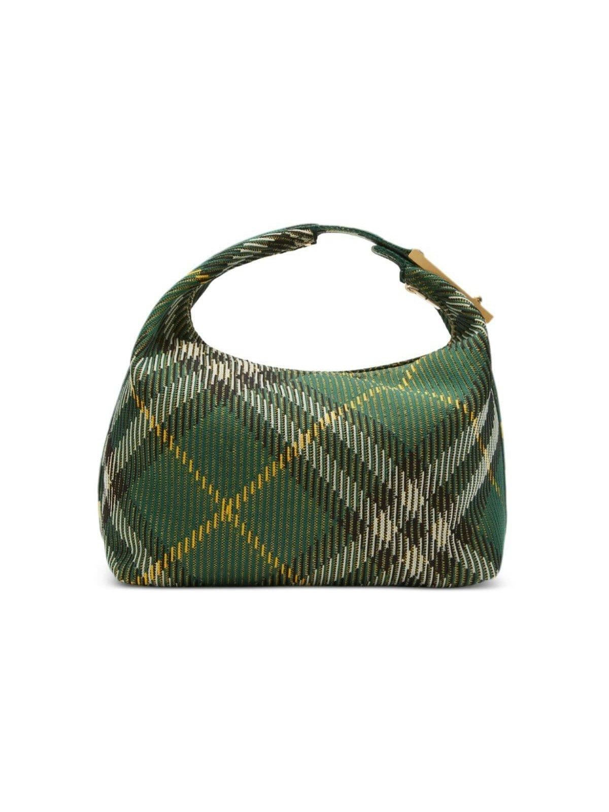 IVY BURBERRY MEDIUM PEG CHECK PATTERN SHOULDER BAG