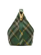 IVY BURBERRY MEDIUM PEG CHECK PATTERN SHOULDER BAG