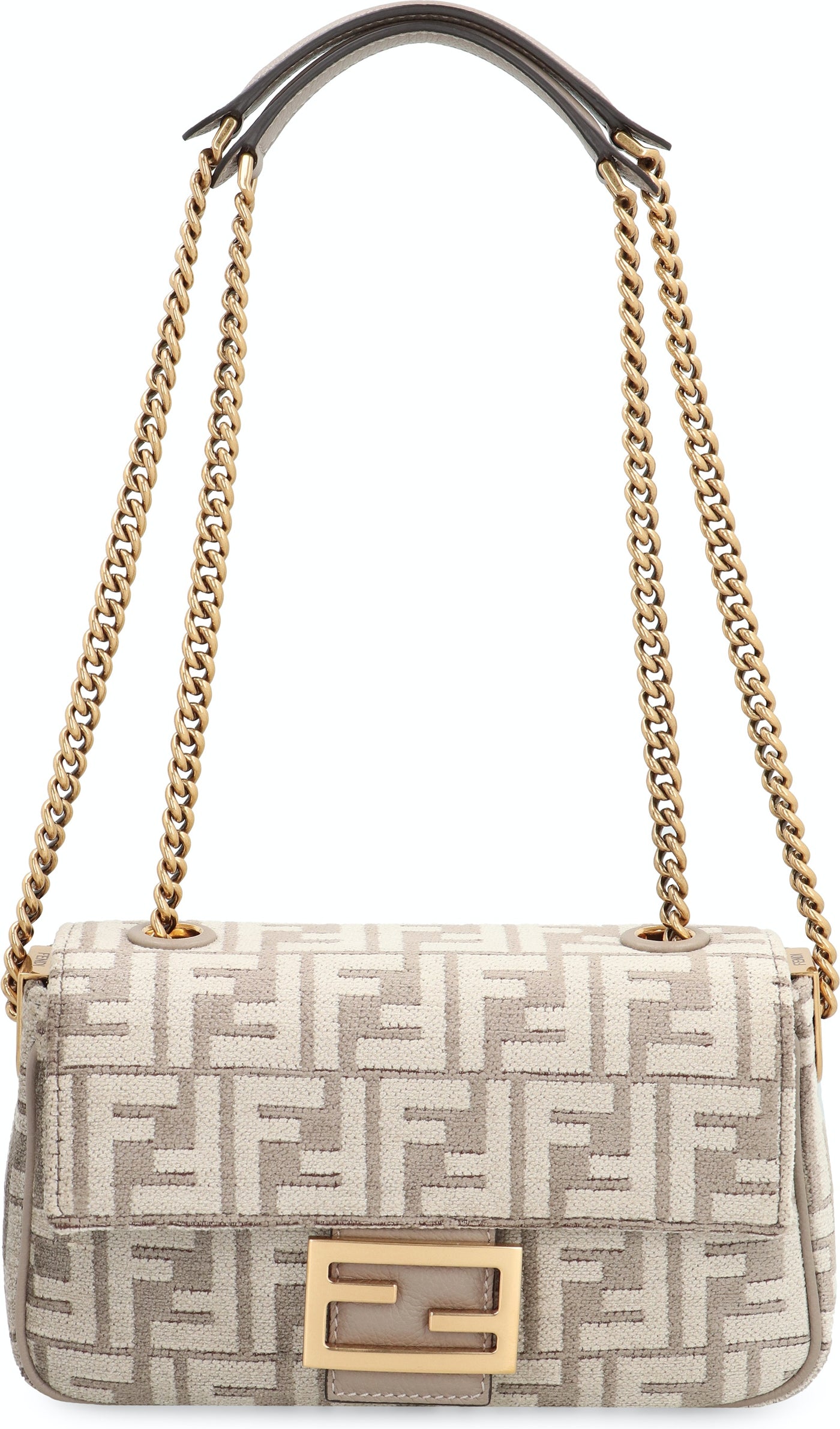 Fendi Fabric Shoulder Bag