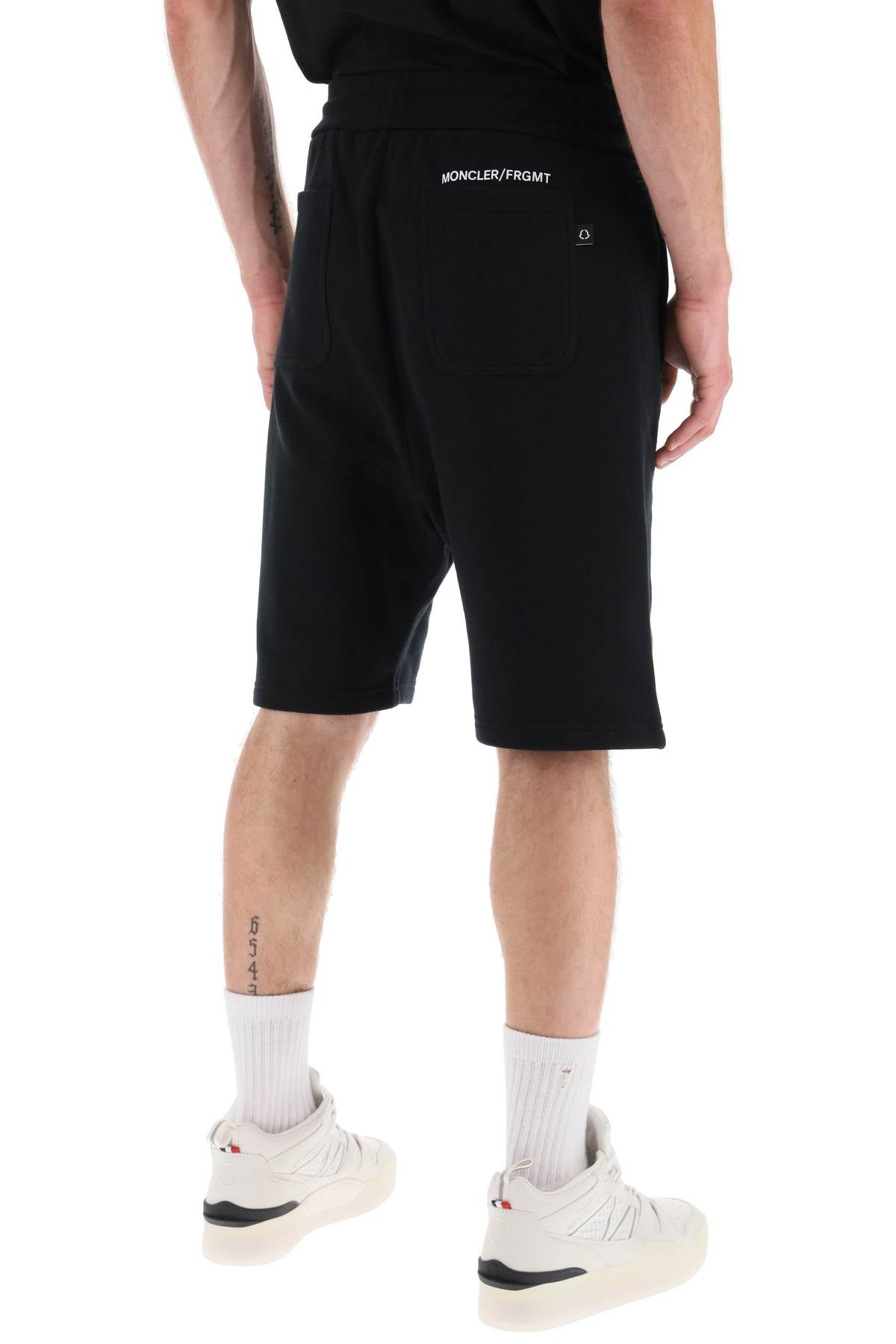 999 MONCLER GENIUS Cotton Bermuda Shorts.