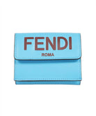 F1E8Z FENDI LEATHER TRI-FOLD WALLET