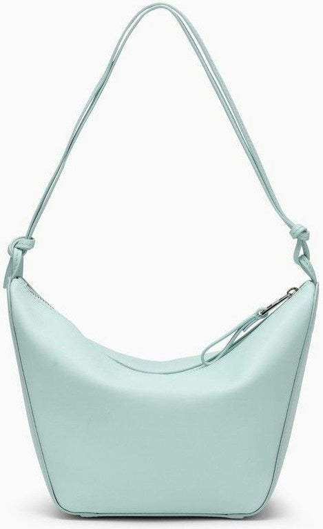 6005 LOEWE  BLUE ICEBERG HAMMOCK HOBO MINI BAG