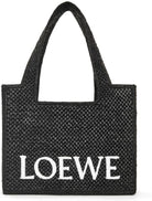 1100 LOEWE MEDIUM LOEWE FONT TOTE BAG