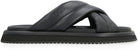 80999 DOLCE & GABBANA ECO-LEATHER SLIDES