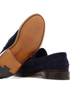 Blue TRICKER'S "ADAM" LOAFERS