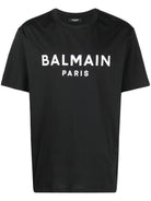 EAB BALMAIN BALMAIN PRINTED T-SHIRT STRAIGHT FI