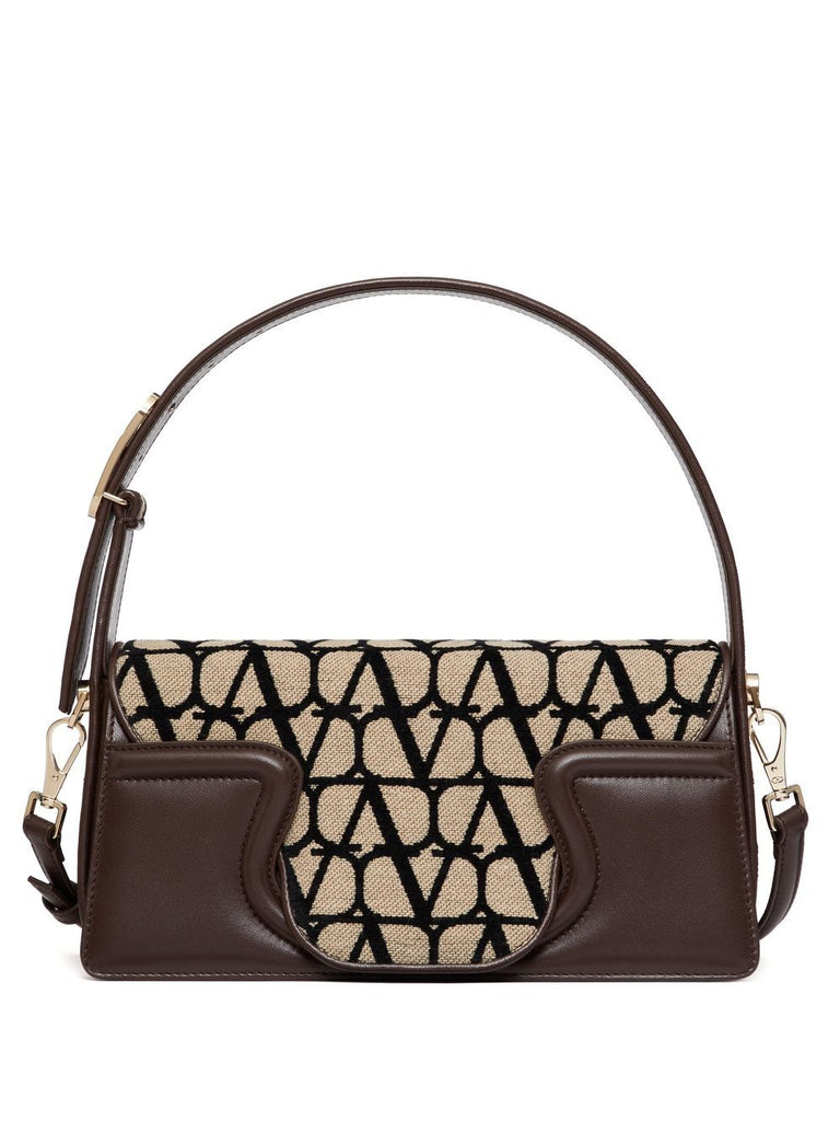 Valentino Garavani Locò Bag in Leather with Logo