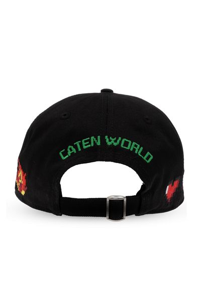 DSquared² Men's Raffia Pac Man Cap - Black - Hats
