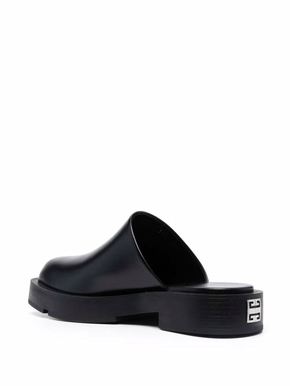 001 GIVENCHY SQUARED BACKLESS LOAFER