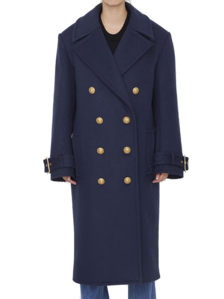 Balmain wool sale coat