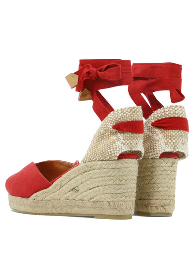 Red CASTAÑER "BILINA" ESPADRILLES