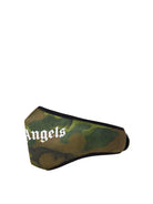 Green PALM ANGELS MILITARY LOGO MASK