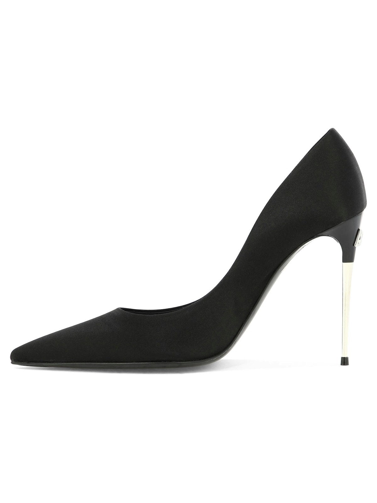 Black DOLCE & GABBANA SATIN PUMPS