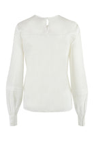 031 MAX MARA STUDIO CERVO RAMIE BLOUSE