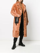 26G CHLOÉ BELTED SHEARLING COAT