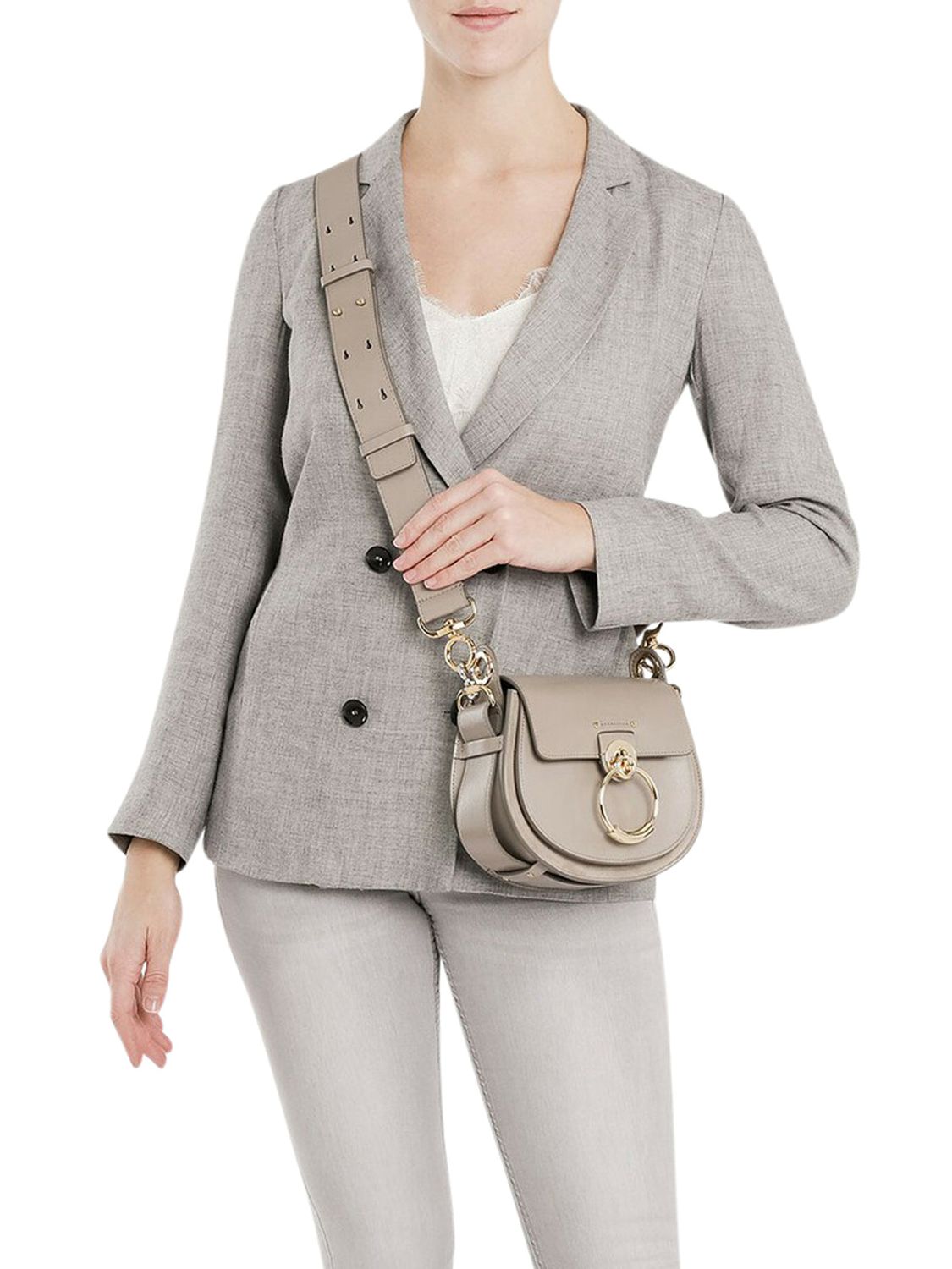 Chloe tess bag grey online