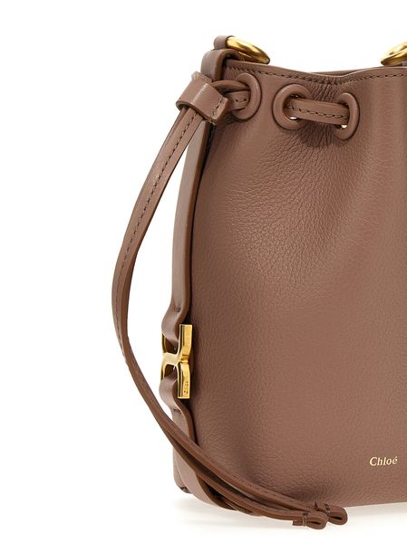 Chloé Marcie Micro Denim Bucket Bag