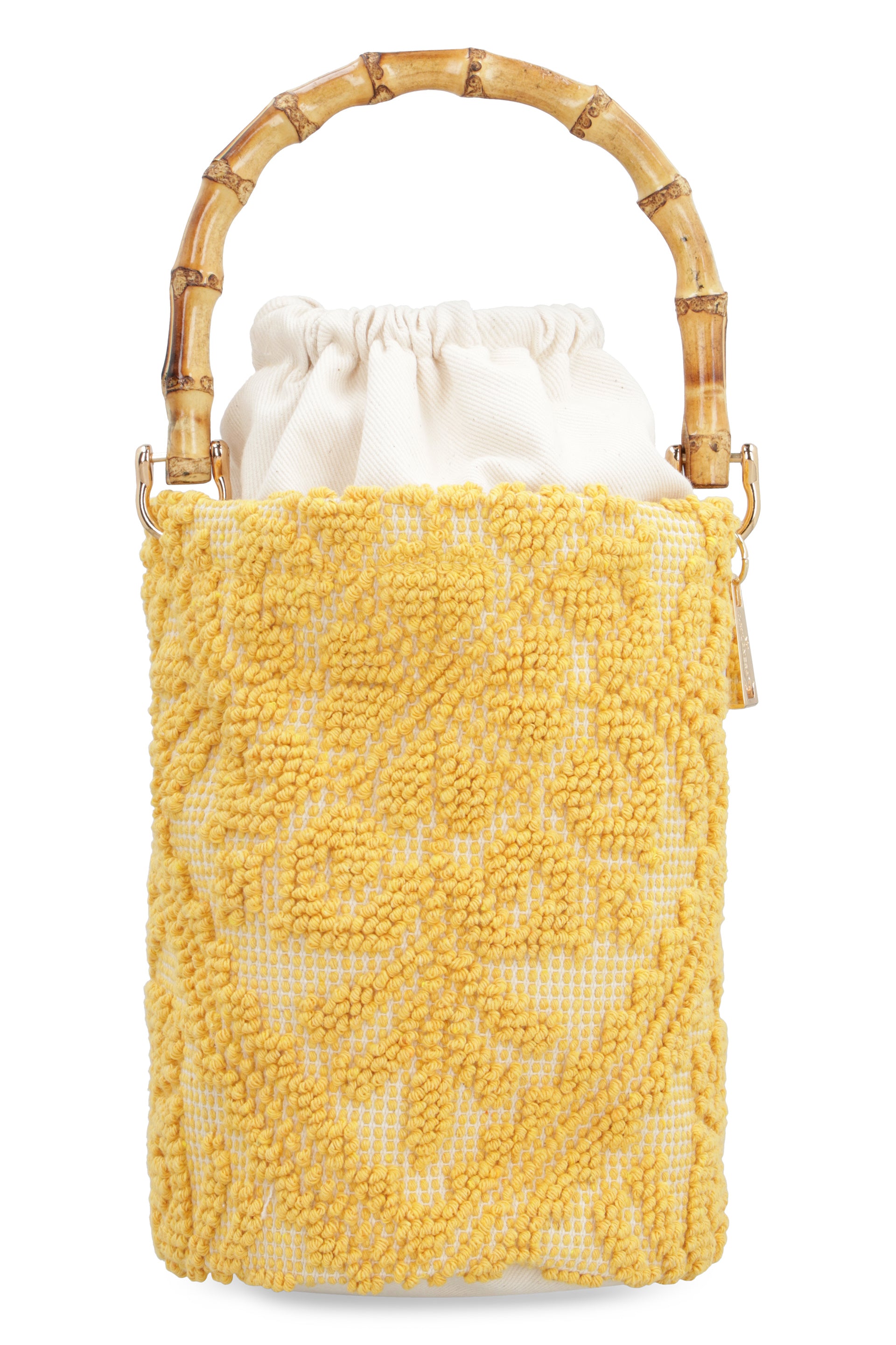 GIALLO LA MILANESA CHIA BUCKET BAG