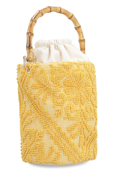 GIALLO LA MILANESA CHIA BUCKET BAG