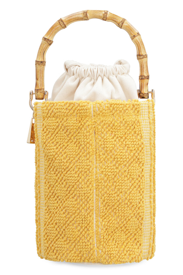 GIALLO LA MILANESA CHIA BUCKET BAG