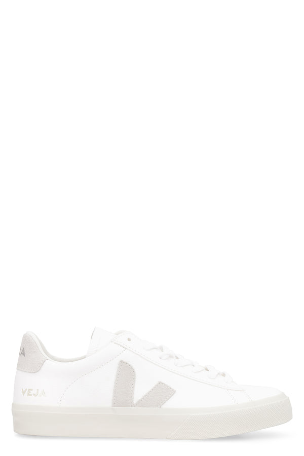 EXTRA-WHITE_NATURAL-SUEDE VEJA CAMPO LOW-TOP SNEAKERS