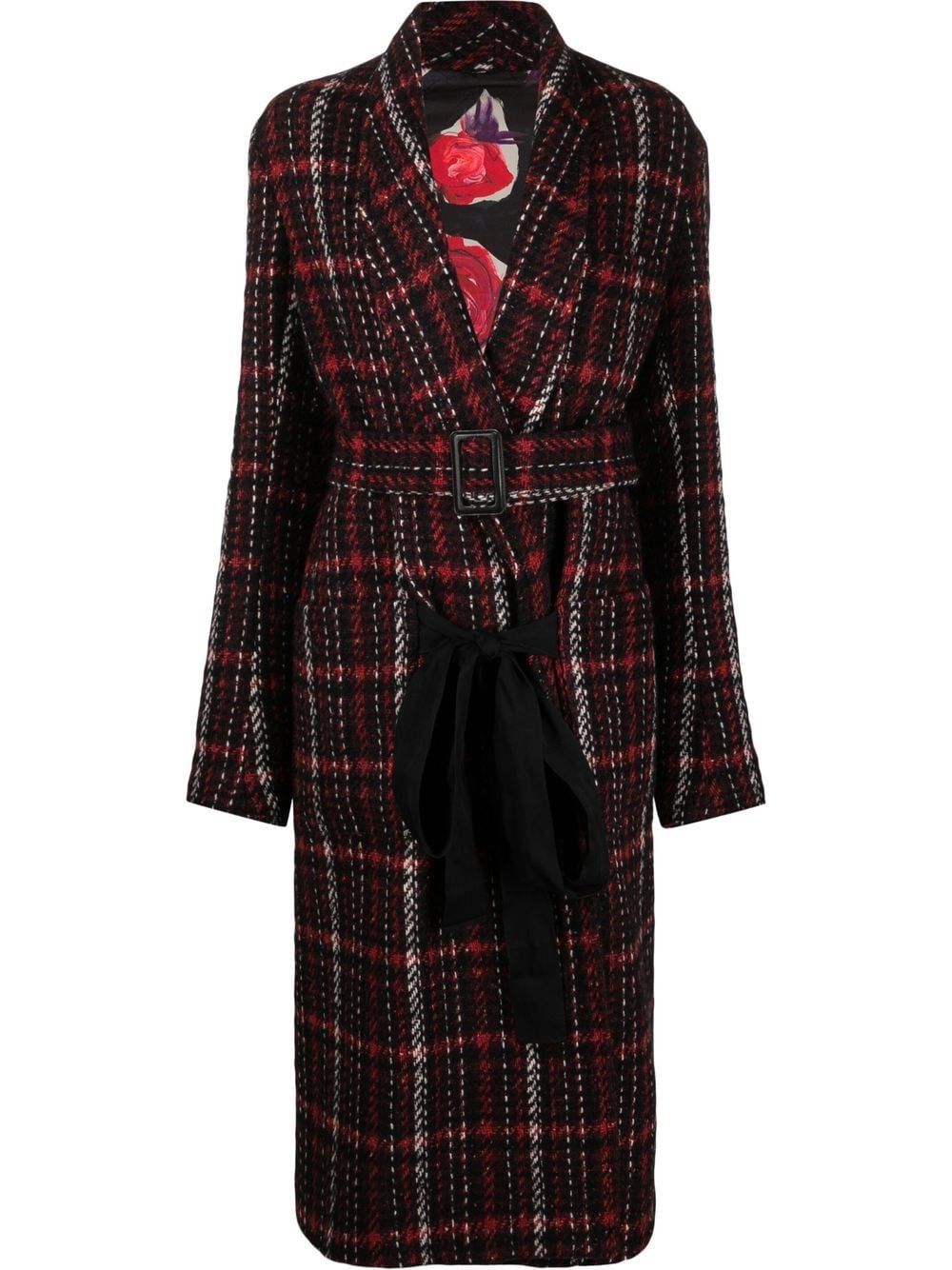 CHR82 MARNI reversible wrap coat