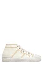 8N198 DOLCE & GABBANA CANVAS MID-TOP SNEAKERS