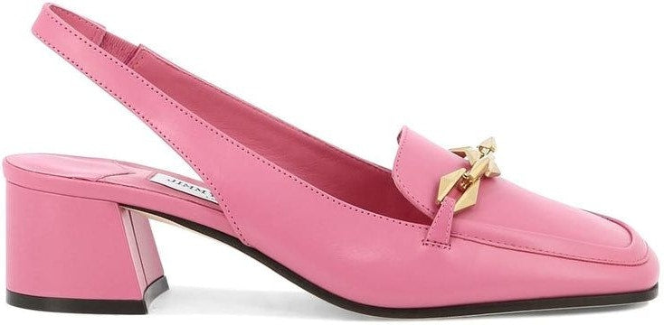 Pink JIMMY CHOO "DIAMOND TILDA 45" SLINGBACKS