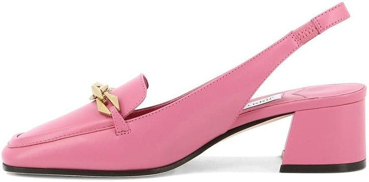 Pink JIMMY CHOO "DIAMOND TILDA 45" SLINGBACKS