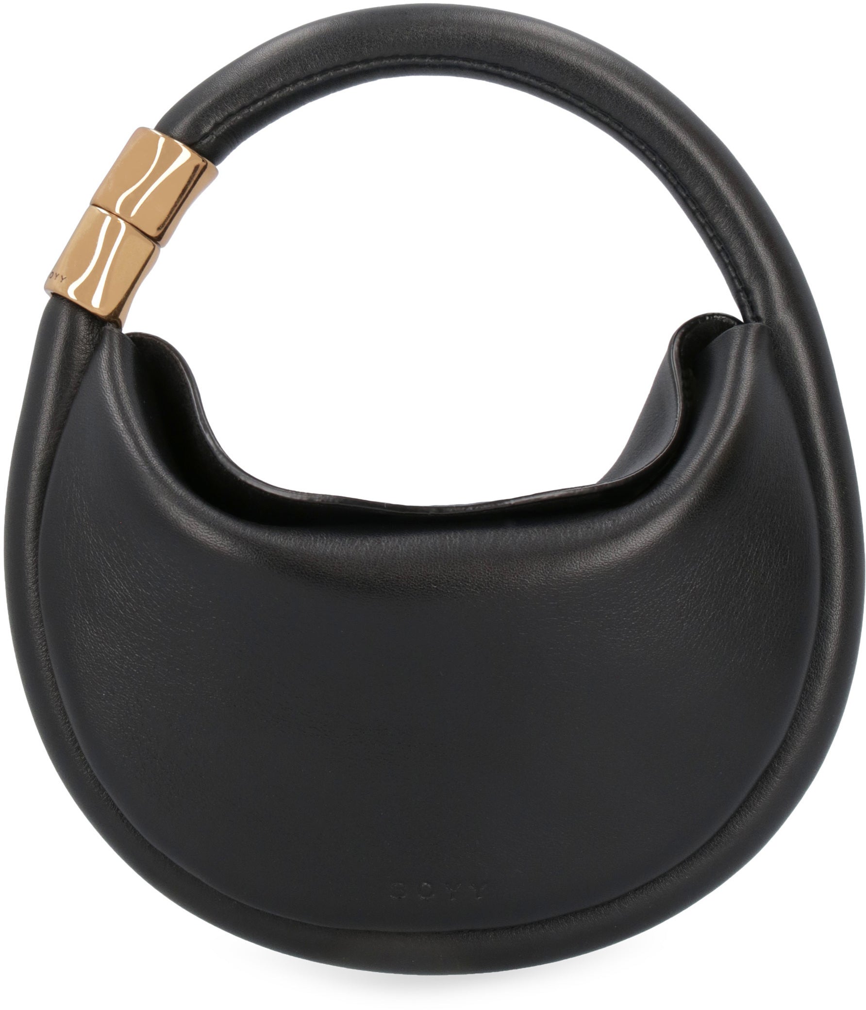 BLACK BOYY DISC 2 LEATHER MINI CROSSBODY BAG