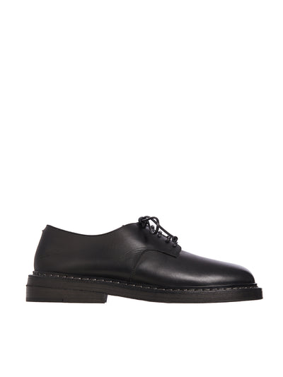 Black MARSELL LEATHER DERBY SHOES