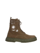 Green VIRON CANVAS BOOTS