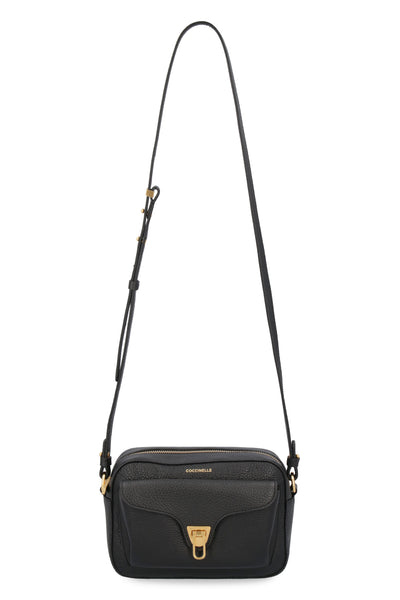 001 COCCINELLE BEAT SOFT LEATHER CROSSBODY BAG