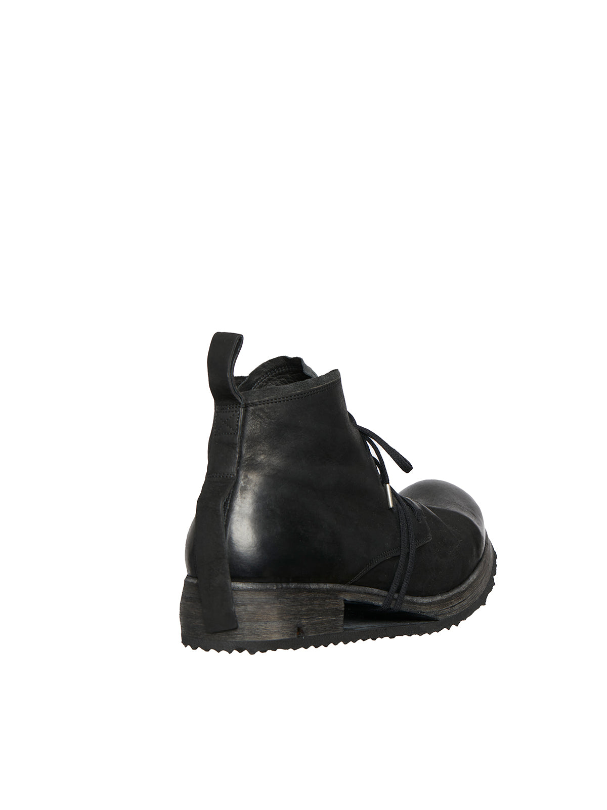 Black BORIS BIDJAN SABERI STIVALE IN PELLE BOOT4