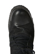 Black BORIS BIDJAN SABERI STIVALE IN PELLE BOOT4