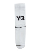 White Y-3 LOGO SOCKS