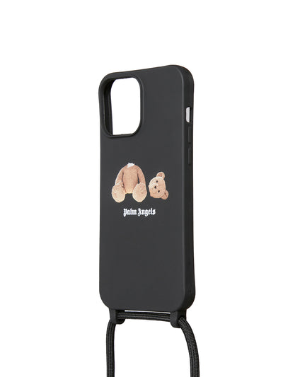 Black PALM ANGELS IPHONE 13 PRO MAX BEAR COVER