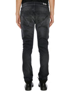 Black DONDUP JEANS IN DENIM MOD. GEORGE